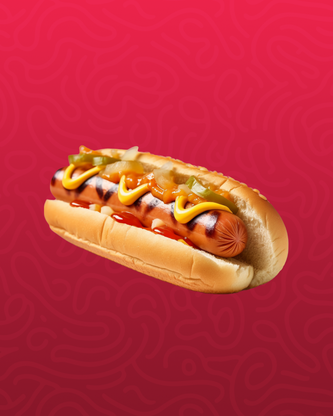 Reggae Jammin Hotdog