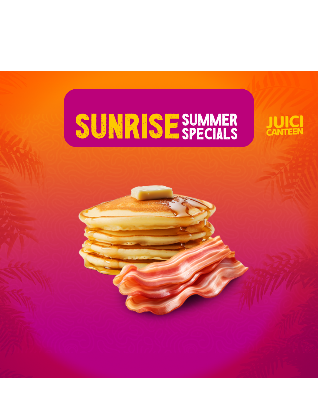 Bacon + Pancakes Combo