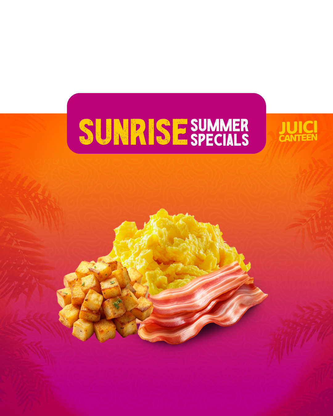 Bacon Eggs & Potatoes Combo