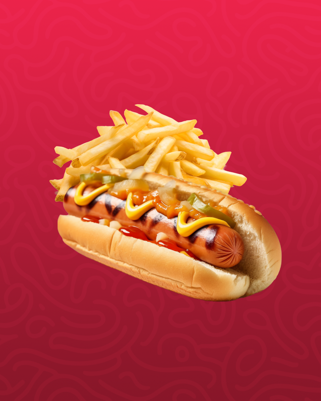 Bad Dawg Org. + Fries