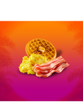 Bacon, Waffles, Eggs Combo